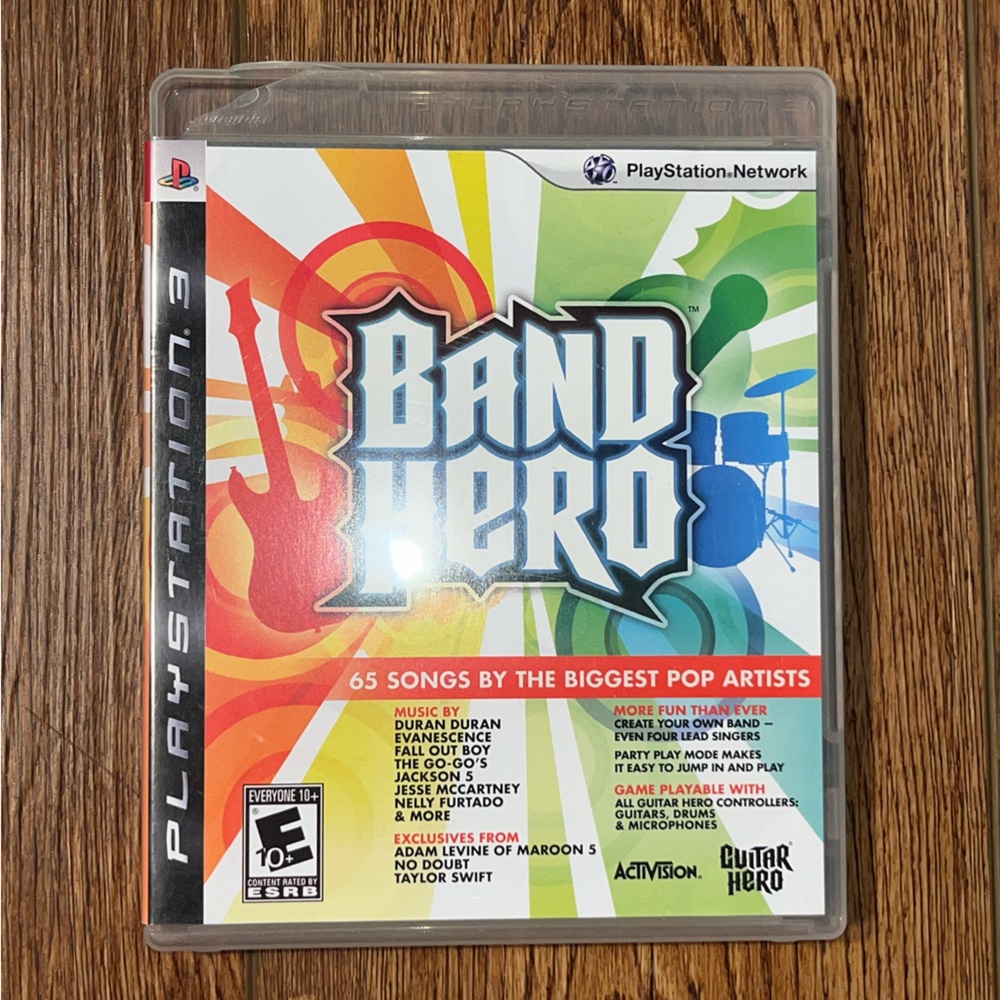 PS3 Band Hero Sony PlayStation 3, 2009 Game Disc